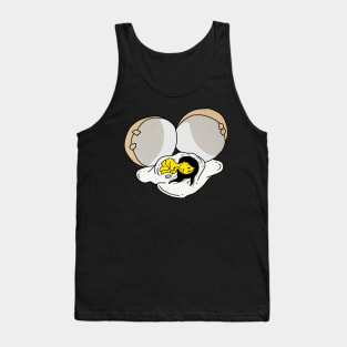 Cracked Lazy Egg Tank Top